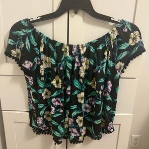 Floral Off-The-Shoulder Top